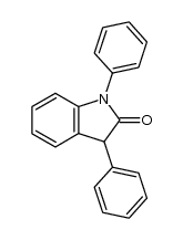 1,3-dihydro-1,3-diphenyl-2H-indol-2-one结构式