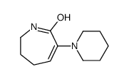 6-piperidin-1-yl-1,2,3,4-tetrahydroazepin-7-one结构式