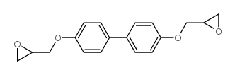 4,4'-bis(2,3-epoxypropoxy)biphenyl structure