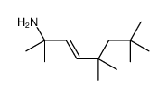 1,1-二甲基-N-叔-辛基烯丙基胺结构式