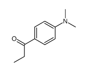 1-[4-(dimethylamino)phenyl]propan-1-one结构式