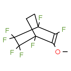 1,2,4,5,5,6,6-Heptafluoro-3-methoxybicyclo[2.2.2]oct-2-ene Structure
