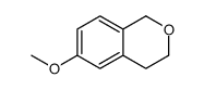 6-甲氧基异苯并二氢吡喃结构式
