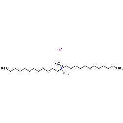 N-Dodecyl-N,N-dimethyldodecan-1-aminium chloride structure