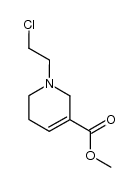 1-(2-Chloroethyl)-3-methoxycarbonyl-1,2,5,6-tetrahydropyridine Structure