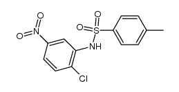 toluene-4-sulfonic acid-(2-chloro-5-nitro-anilide)结构式