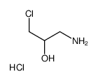 1-Amino-3-chloro-2-propanol hydrochloride (1:1) Structure
