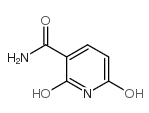 2,6-二羟基烟酰胺结构式