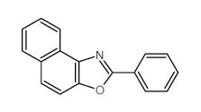 Naphth[1,2-d]oxazole, 2-phenyl- Structure
