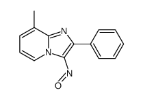 8-methyl-3-nitroso-2-phenylimidazo[1,2-a]pyridine Structure