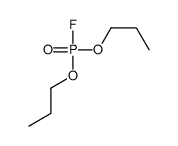 1-[fluoro(propoxy)phosphoryl]oxypropane Structure