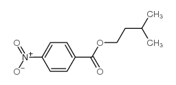 1-Butanol, 3-methyl-,1-(4-nitrobenzoate)结构式