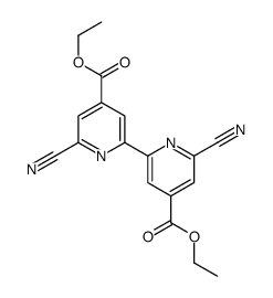 DIETHYL 6,6'-DICYANO-2,2'-BIPYRIDINE-4,4'-DICARBOXYLATE picture