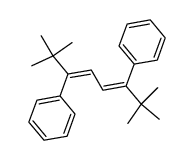 2,2,7,7-tetramethyl-3,6-diphenyl-octa-3,5-diene结构式