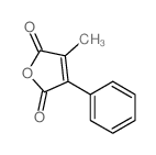 3-methyl-4-phenyl-furan-2,5-dione结构式