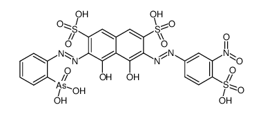 Arsenazo 4S 3 NB结构式