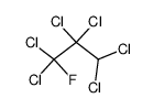 1,1,2,2,3,3-hexachloro-1-fluoro-propane结构式