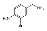 4-(Aminomethyl)-2-bromoaniline结构式