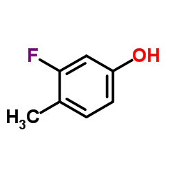 3-Fluoro-4-methylphenol Structure