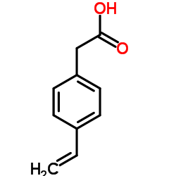 4-乙烯基苯乙酸结构式