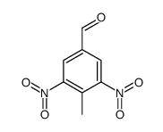 4-methyl-3,5-dinitrobenzaldehyde Structure