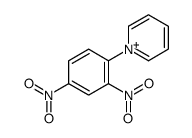 1-(2,4-dinitrophenyl)pyridin-1-ium Structure