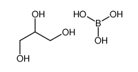 boric acid,propane-1,2,3-triol结构式