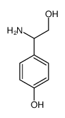 4-(1-amino-2-hydroxyethyl)phenol Structure