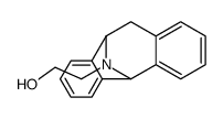 (+-)-10,11-Dihydro-5H-dibenzo(a,d)cyclohepten-5,10-imine-12-ethanol Structure