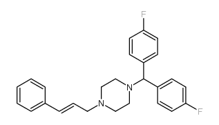 氟桂利嗪结构式