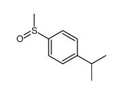 1-methylsulfinyl-4-propan-2-ylbenzene结构式