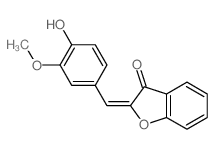 3(2H)-Benzofuranone,2-[(4-hydroxy-3-methoxyphenyl)methylene]- picture