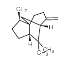 (+)-beta-Cedrene structure