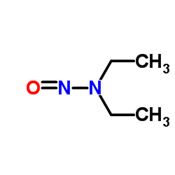 N-二乙基亚硝胺结构式