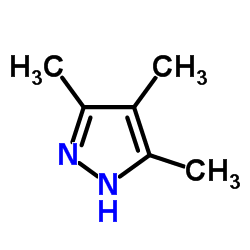 3,4,5-Trimethyl-1H-pyrazole Structure