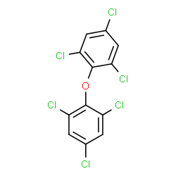1,3,5-trichloro-2-(2,4,6-trichlorophenoxy)benzene structure