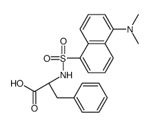 丹磺酰-D-苯丙氨酸结构式