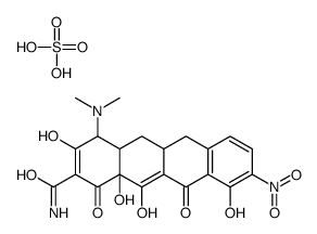 7-Nitrosancycline Monosulfate Structure