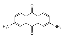 2,7-二氨基蒽醌结构式