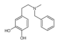 4-(2-(Benzyl(Methyl)amino)ethyl)benzene-1,2-diol Structure
