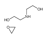 2-(2-hydroxyethylamino)ethanol,oxirane Structure