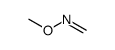 formaldehyde O-methyloxime结构式
