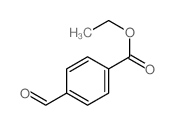 4-甲酰基苯甲酸乙酯结构式