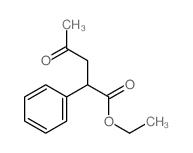 ethyl 4-oxo-2-phenyl-pentanoate结构式