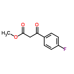 4-氟苯甲酰乙酸甲酯结构式
