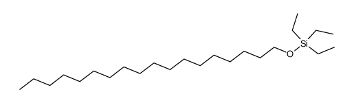 triethyl(octadecyloxy)silane Structure