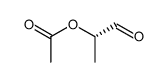 (-)-2-Acetoxypropanal结构式