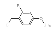 2-Bromo-4-methoxybenzyl Chloride (+ regioisomers) Structure