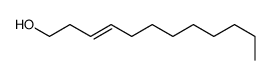 (E)-dodec-3-en-1-ol结构式