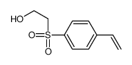 2-(4-ethenylphenyl)sulfonylethanol Structure